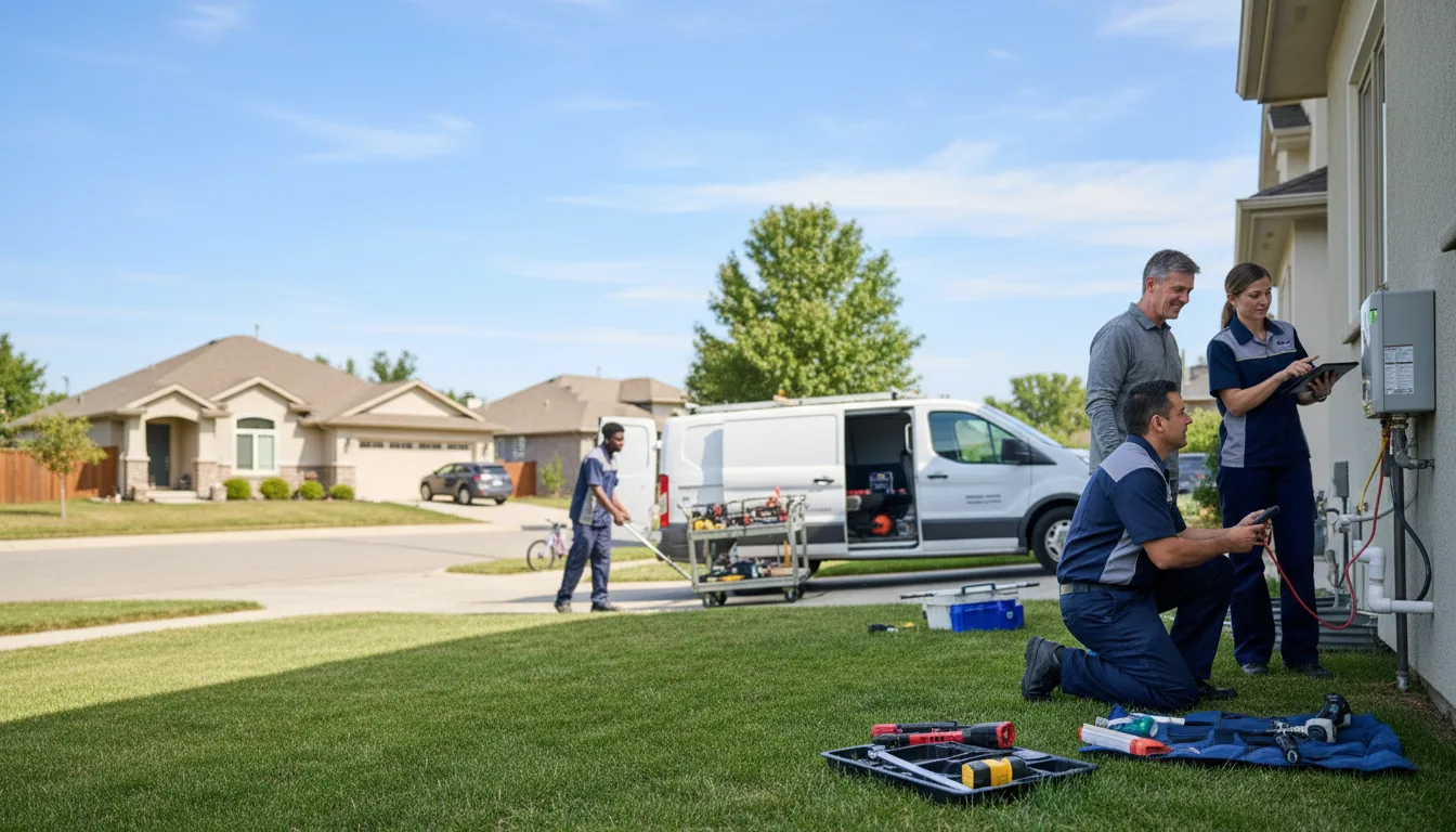 Tankless water heater service in Melvin, KY